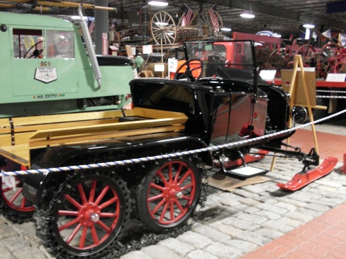 An early version of a Maine SnowCat